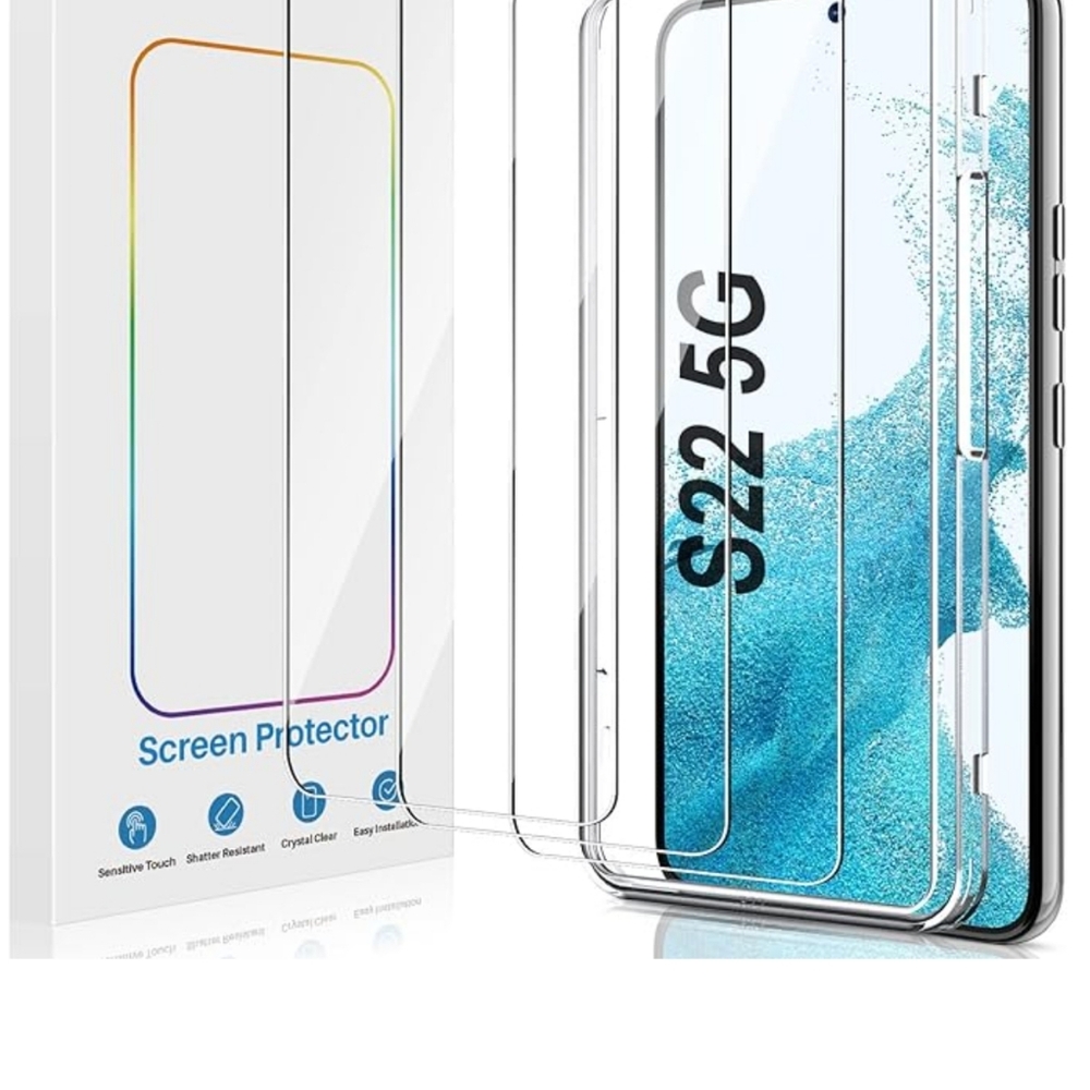 3 pack templered screen protector for Samsung Galaxy S22 5G 6.1 inch (12)